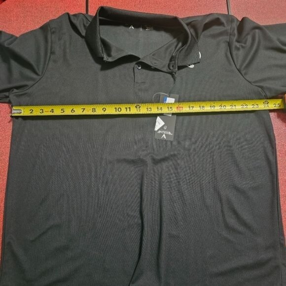 Antigua Louisville Cardinals Mens Black Polo Shirt Sz XL Collegiate Wear NCAA - Picture 11 of 12